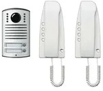 Bticino Audio-Sprechanlagen-Set analog 2-FH mit TS LINEA2000 + HS SPRINT