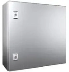 Rittal Kompakt-Schaltschrank AX Edelstahl 1.4301 1t&uuml;rig 500x500x210mm