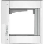 Bticino Abdeckrahmen Sfera New 350212 + Modultr&auml;ger 1M ALLWHITE