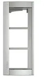 Bticino Abdeckrahmen Sfera New 350231 + Modultr&auml;ger 3M ALLMETAL