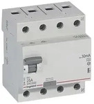 Legrand FI-Schutzschalter RX3 25A 4polig 30mA Typ A