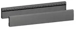 Rittal Sockelblende VX seitlich H100mm f&uuml;r T800mm