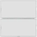 Berker Tastsensor 80162780 2fach Komfort S/B ws/polarws