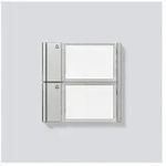 Siedle Ruftaste TM 700-2-0 SM silber-metallic