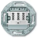 Busch-Jaeger TAE-Anschlussdose 0243/04 3x6NFN alpinweiss alpinwei&szlig;
