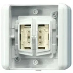 JUNG Taster 8472.01LEDW KNX BA 2fach Tasterstellung