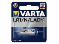 Varta Batterie 04001 LR1 1Blister Lady (MHD)