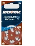 Varta Knopfzelle ACOUSTIC 04607 RAYOVAC 6Blister 312 (MHD)