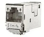 METZ Modulbuchse E-DATModul 1xRJ45S Cat.6A 8(8) Buchse