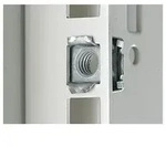 Rittal K&auml;figmutter M6 Blech 0,8 - 2,0mm mit Kontaktierung PK=50Stck
