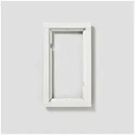 Siedle Kombirahmen KR 611-2/1-0 W