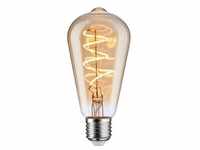 Paulmann LED-Leuchtmittel LB22 Vint ST64 250lm 5W 2500K gold dim E27