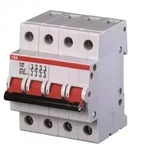 ABB Ausschalter E 204/63G 4polig 63A grau