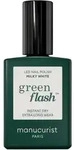 Manucurist Green Flash Nail Polish Milky White (15 ml)