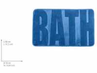 WENKO Badteppich Memory Foam Bath, Fjord Blue 50 x 80 cm 22255100