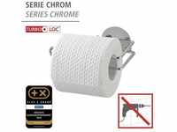 WENKO Turbo-Loc Toilettenpapierrollenhalter Befestigen ohne bohren 18774100
