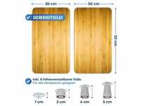 Maximex Herdabdeckplatte Holz-Optik kratzfeste Oberfläche 2521509500