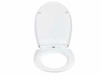 WENKO Premium WC-Sitz Tucan High Gloss Toilettensitz mit Absenkautomatik...