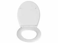 WENKO Premium WC-Sitz Ikaria Weiß matt Duroplast, mit Absenkautomatik 24464100