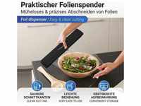 WENKO Folienspender Perfect Cutter Schwarz Folienschneider 55029100
