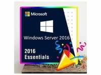 Windows Server 2016 Essentials Deutsch bis 25 Benutzer [Digital] [Digital]