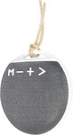 2direct SP0055, 2direct Runder kompakter Bluetooth Lautsprecher wei&szlig;/grau