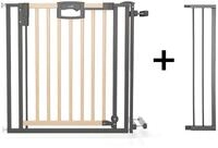 Geuther Treppenschutzgitter Easylock Wood Plus (Ohne Bohren) (100 cm - 108,5 cm)