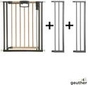 Geuther T&uuml;rschutzgitter Easylock Wood Plus (Ohne Bohren) (112,5 cm - 120,5 cm)
