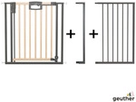Geuther T&uuml;rschutzgitter Easylock Wood Plus (Ohne Bohren) (136,5 cm - 144,5 cm)