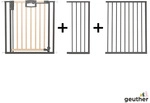 Geuther T&uuml;rschutzgitter Easylock Wood Plus (Ohne Bohren) (176,5 cm - 184,5 cm)