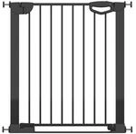 Geuther T&uuml;r- & Treppenschutzgitter Easylock mit Flatstep 76 cm - 83 cm - Schwarz