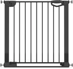 Geuther T&uuml;r- & Treppenschutzgitter Easylock mit Flatstep 83 cm - 90 cm - Schwarz