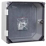 Schaltschrank mit Schloss UNI-0/T Verteilerkasten IP65 Industriegeh&auml;use E-P...