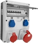 Stromverteiler TD-S/FI 1x63A 1x16A 2x230V Baustromverteiler Doktorvolt DV-2268-D