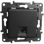 Computersteckdose RJ45 CAT5e UTP schwarz Niloe Step 863559