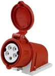 CEE Mennekes Einbausteckdose 32A 5P 400V IP44 Anbausteckdose Typ 27008