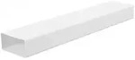 Kabelkanal L&uuml;ftungsrohr Flachkanal TV HiFi Computer Lampen 110x55mm 1m airRoxy
