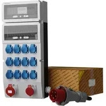 Stromverteiler eXT-S/FI SKH 32A 16A 12x230V MID Stromz&auml;hler Kabel DV-2377-D