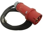 2m CEE Maschinen Anschlussleitung Kabel 32A/400V H07RN-F 5x4mm2 DV-2947-PP32