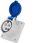 CEE Mennekes Anbausteckdose 16A 3P 6h 230V IP44 Camping Caravan Einbausteckdose Typ