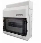 Hensel Automatengeh&auml;use KV1512 Aufputzverteiler Kleinverteiler 12Module KV 1512