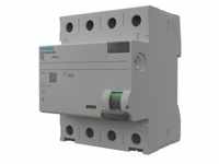 Fehlerstromschutzschalter 40A 300mA FI-Schalter Typ A VDE Siemens 0164