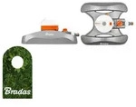 2-Funktionen Kreisregner 450m2 Sprinkler Bew&auml;sserung Rasensprenger WHITE LINE BRADAS