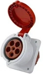 CEE Mennekes Einbausteckdose 63A 5p 400V IP44 Anbausteckdose Typ 1252A MEN1252A