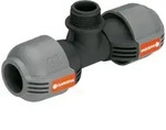 GARDENA T-Verteiler 25 mm 3/4" AG f&uuml;r Regner Sprinklersystem Gartenbew&auml;sserung