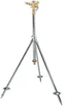 Impulsregner 90cm Teleskop Metall Impulsregner Rasensprenger Kreisregner Gartenregner