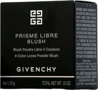Givenchy - Prisme Libre Blush - Rouge Mit 4 Farbt&ouml;nen - n06 - Flanelle Rubis...