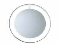 Tweezerman - Mini Vergrößerungsspiegel Mit Led-beleuchtung - mirror Round Silver