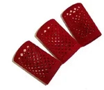 Metallwickler beflockt rot 40 mm 12 St&uuml;ck
