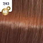 Koleston Perfect Vibrant Reds - 7/43 mittelblond-rot-gold